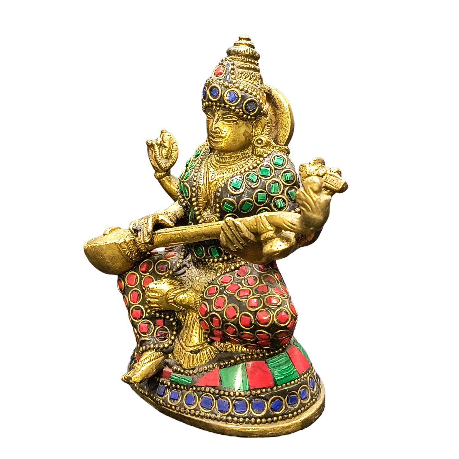 Saraswati Sitting (Stone work)