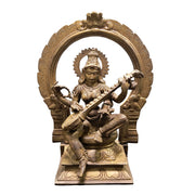 Saraswati Sitting With Arch