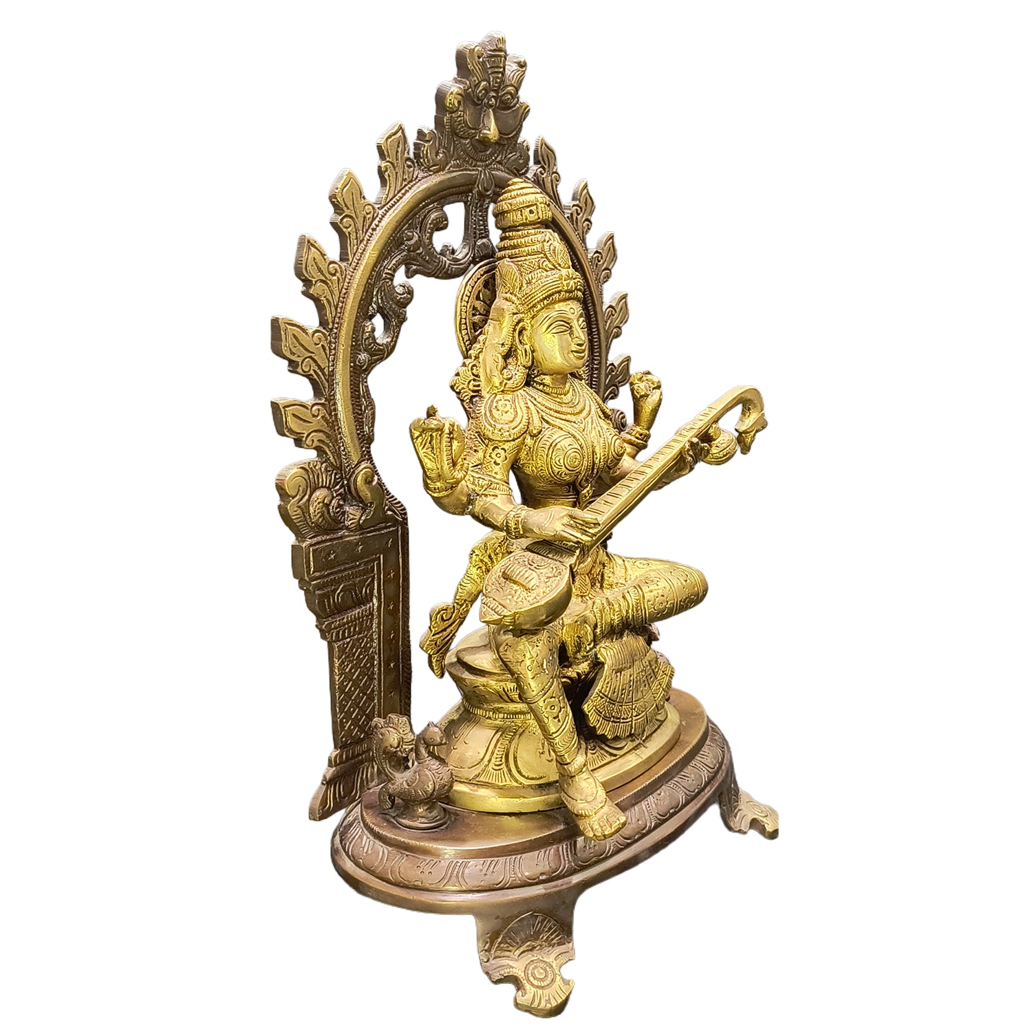 Saraswati Sitting(Double color)