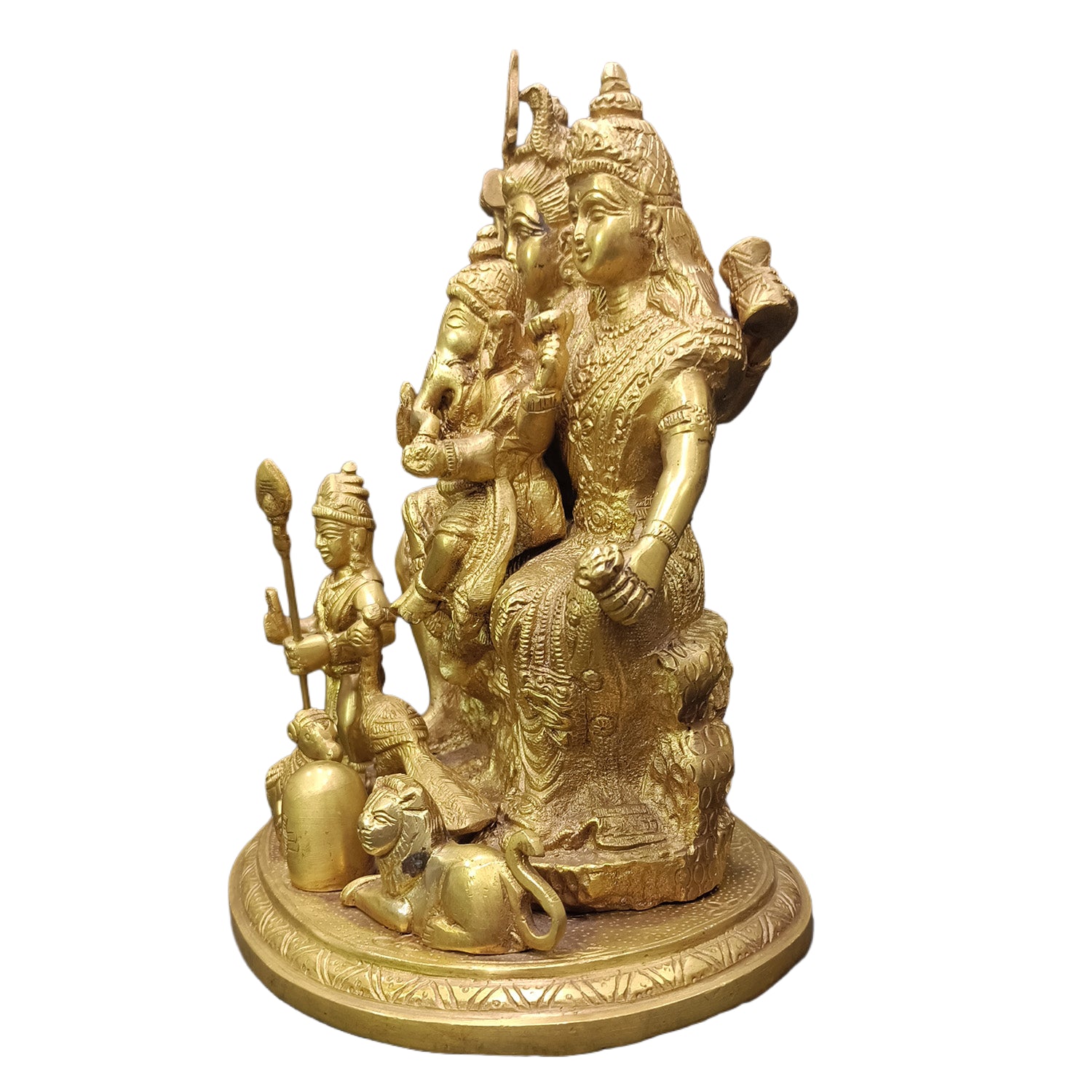 Shiva family (Parvathi, Ganesh, Murigan)