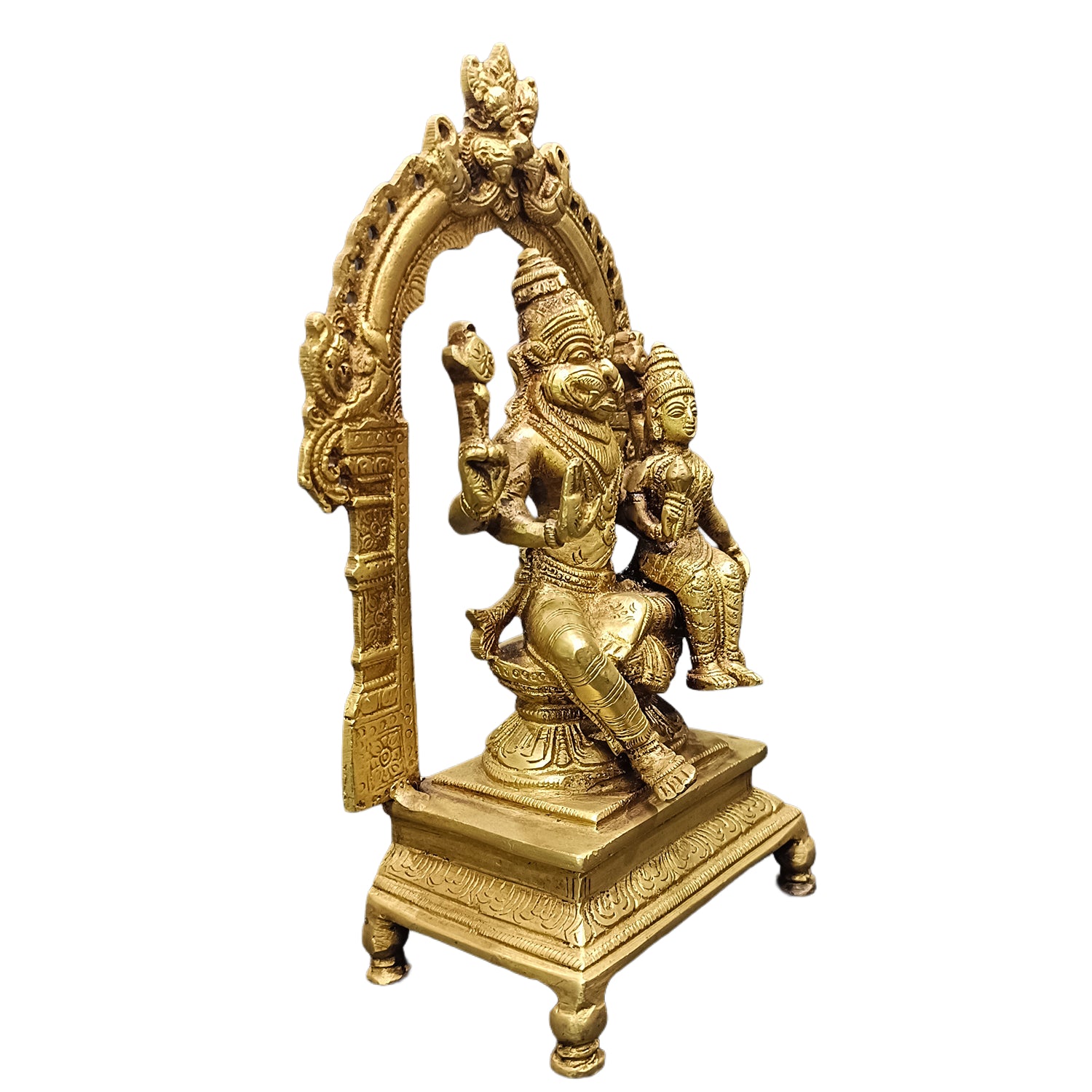 Lakshmi Narasimha Sitting with Arch