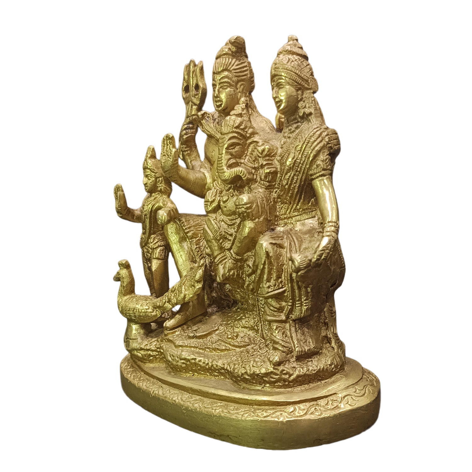 Shiva family (Shiva,Parvathi, Ganesh, Murugan)