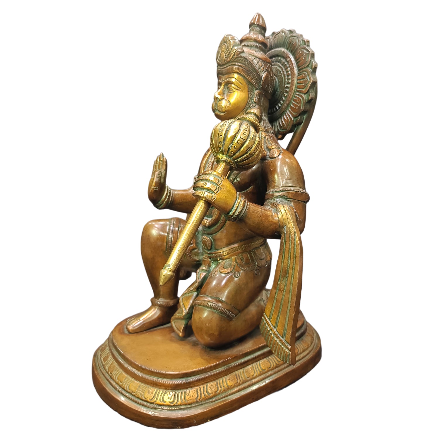 Hanuman Sitting (Color)