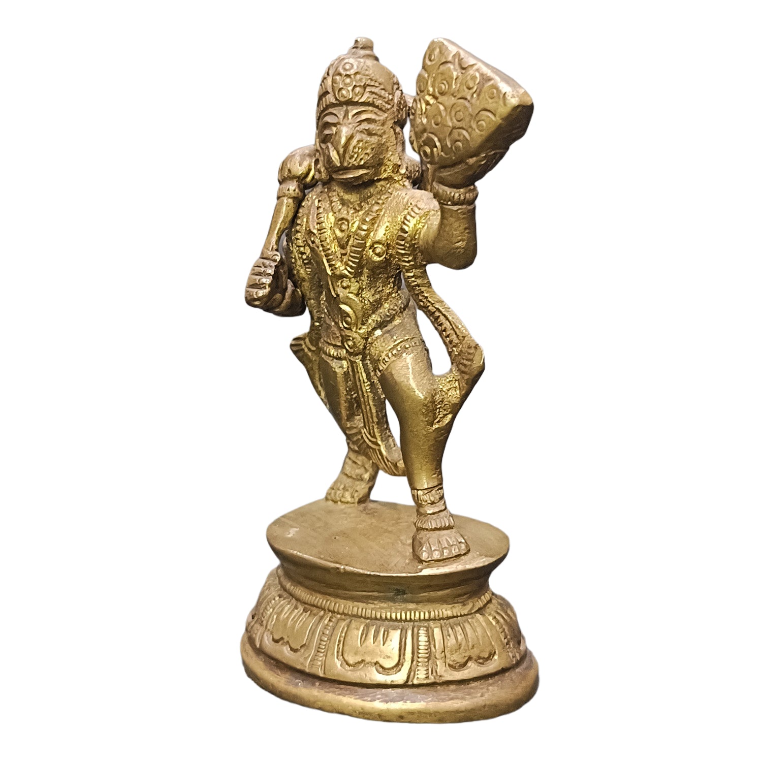 Hanuman Standing With Mountain