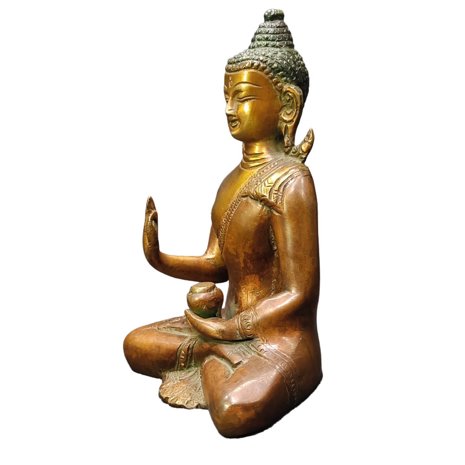 Buddha Sitting (Chocolate Colour)