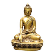 Buddha Sitting (Brass Colour)