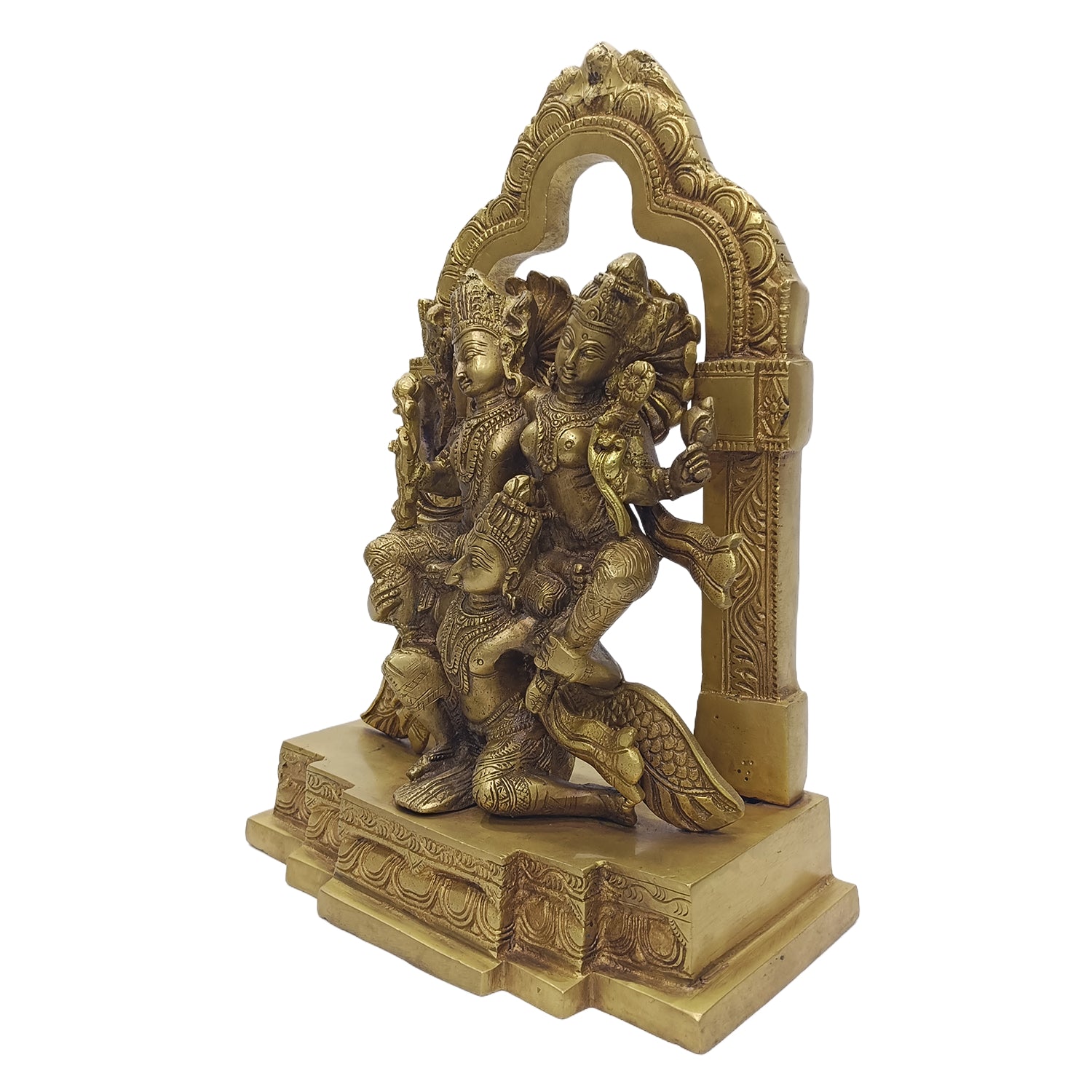 Lakshmi Narasima On Garudan