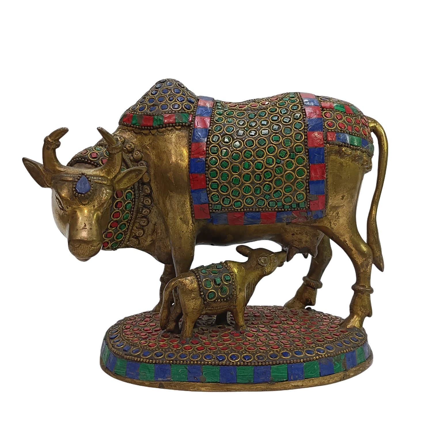 Stone Work Cow & Calf