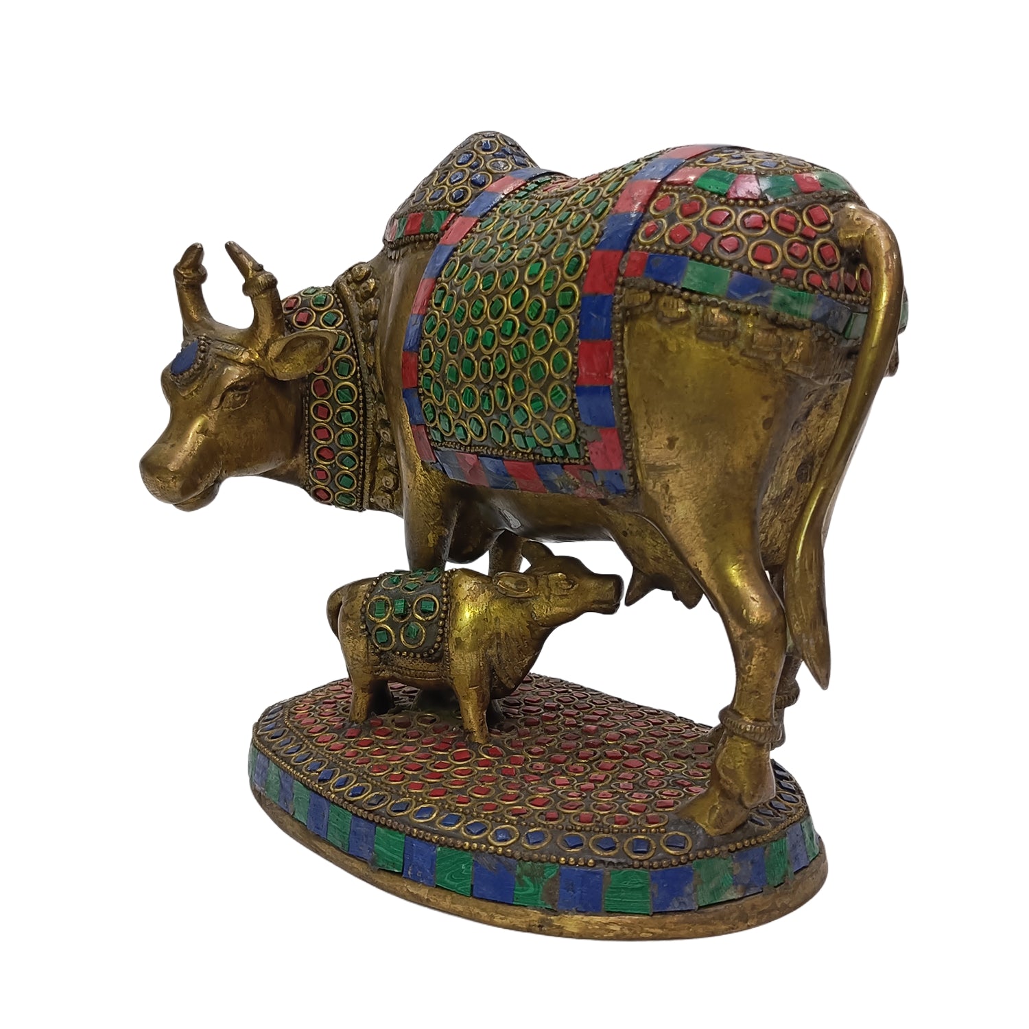 Stone Work Cow & Calf