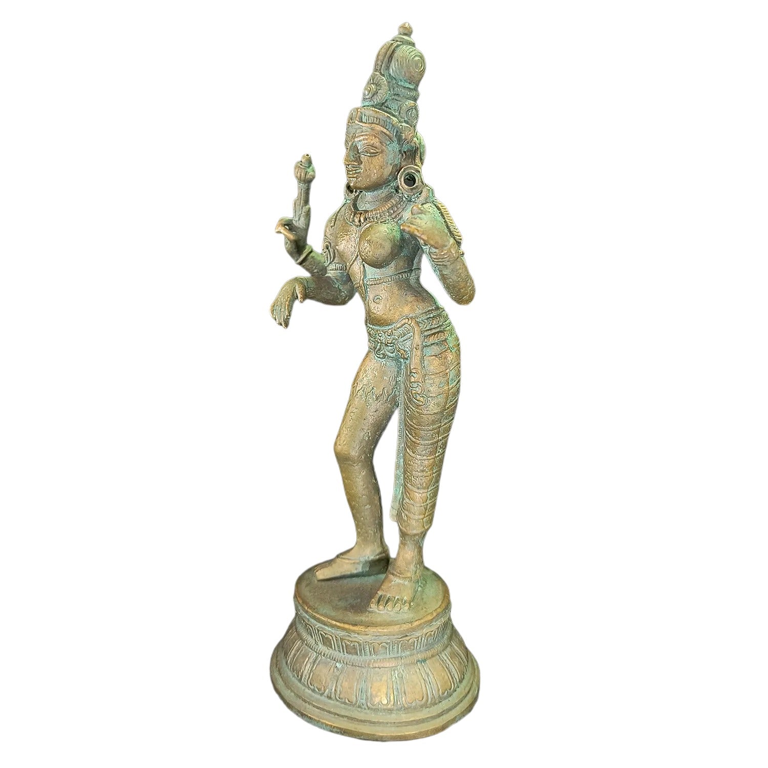 Ardhanaree Standing Bronze