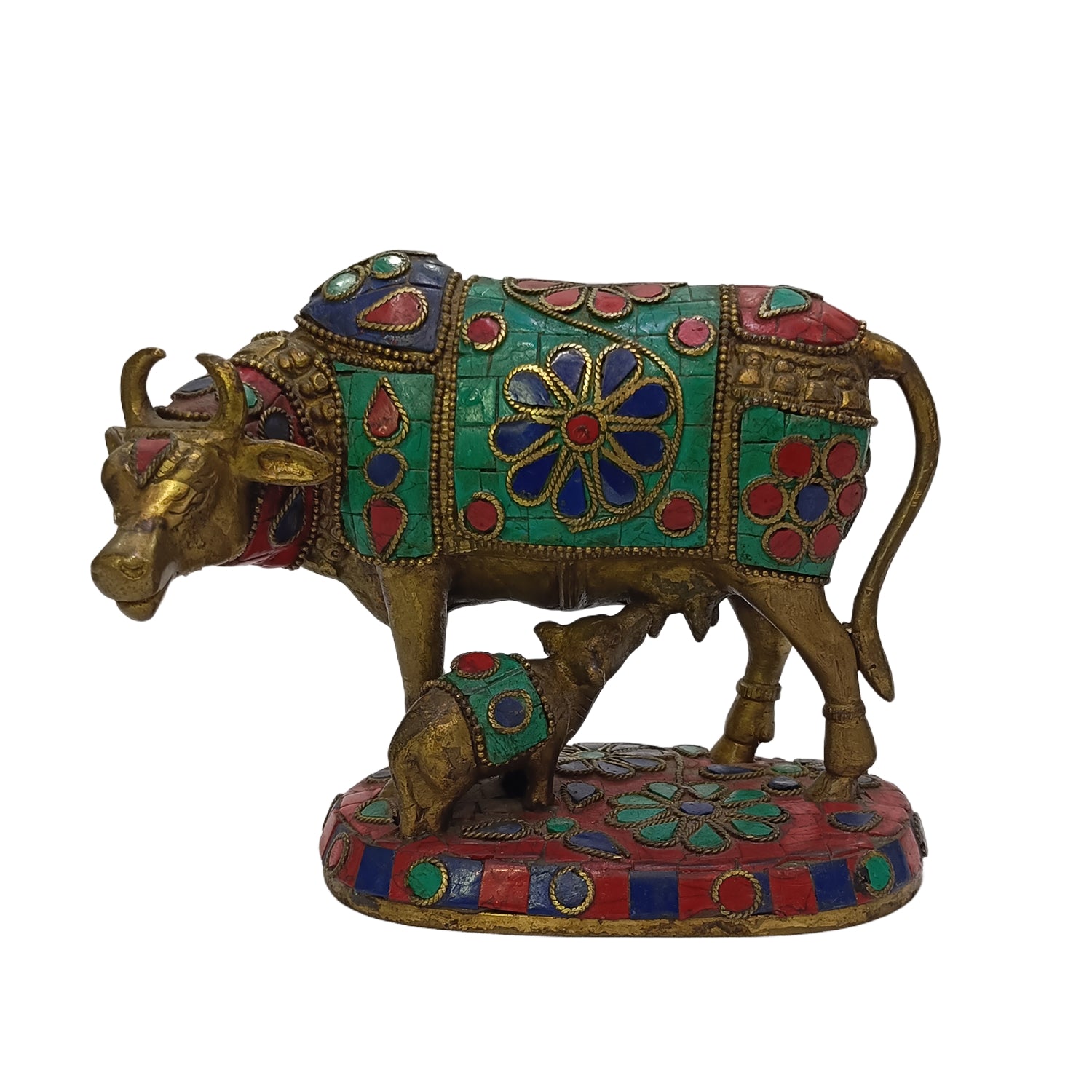 Stone Work Cow & Calf