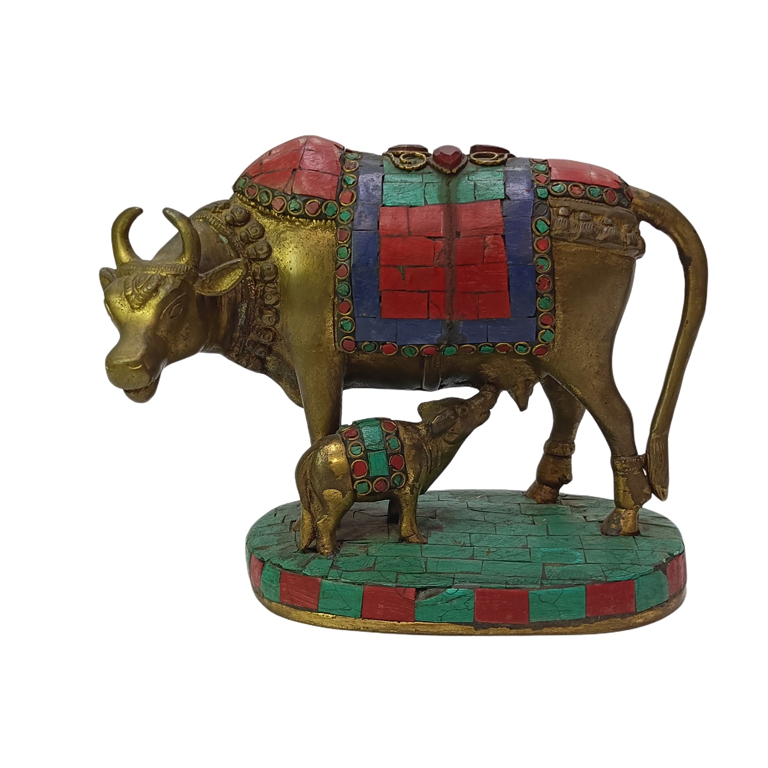 Stone Work Cow & Calf