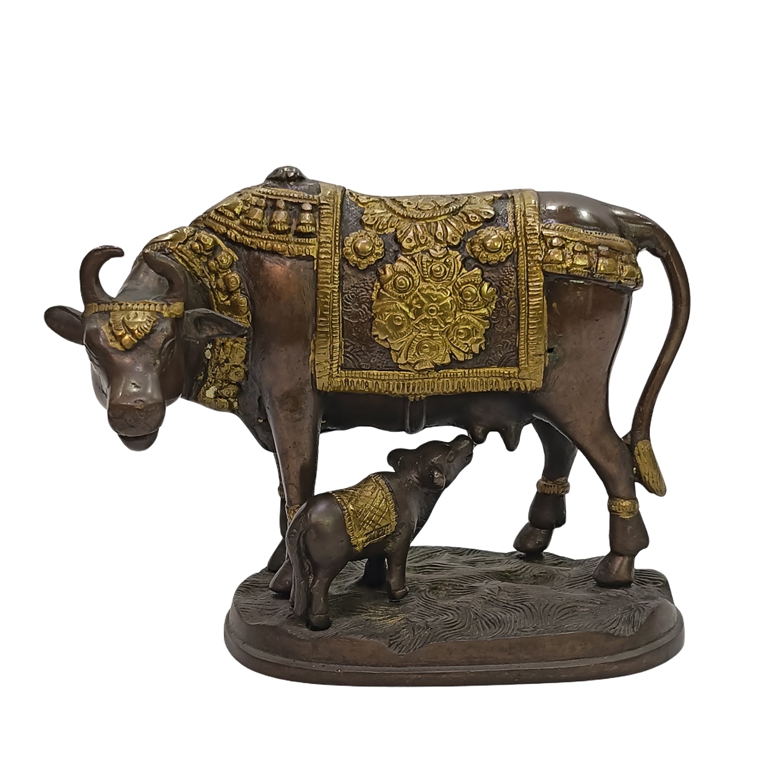 Cow & Calf (Chocolate Colour)