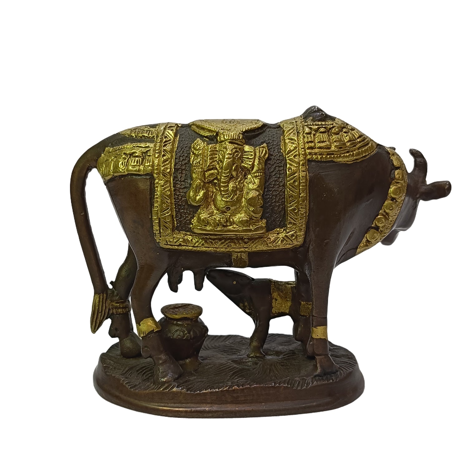 Cow & Calf (Chocolate Colour)
