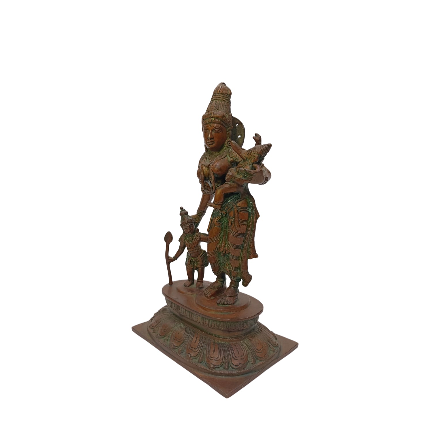 Parvathi With Murugan, Ganesh
