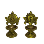 Shanku & Chakara Lamp (Set Of 2)