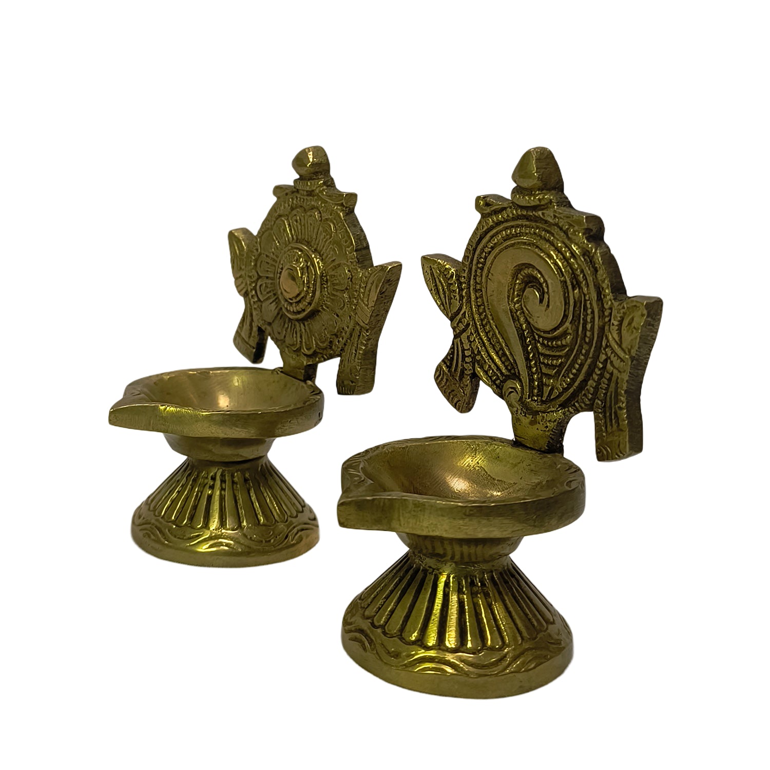 Shanku & Chakara Lamp (Set Of 2)