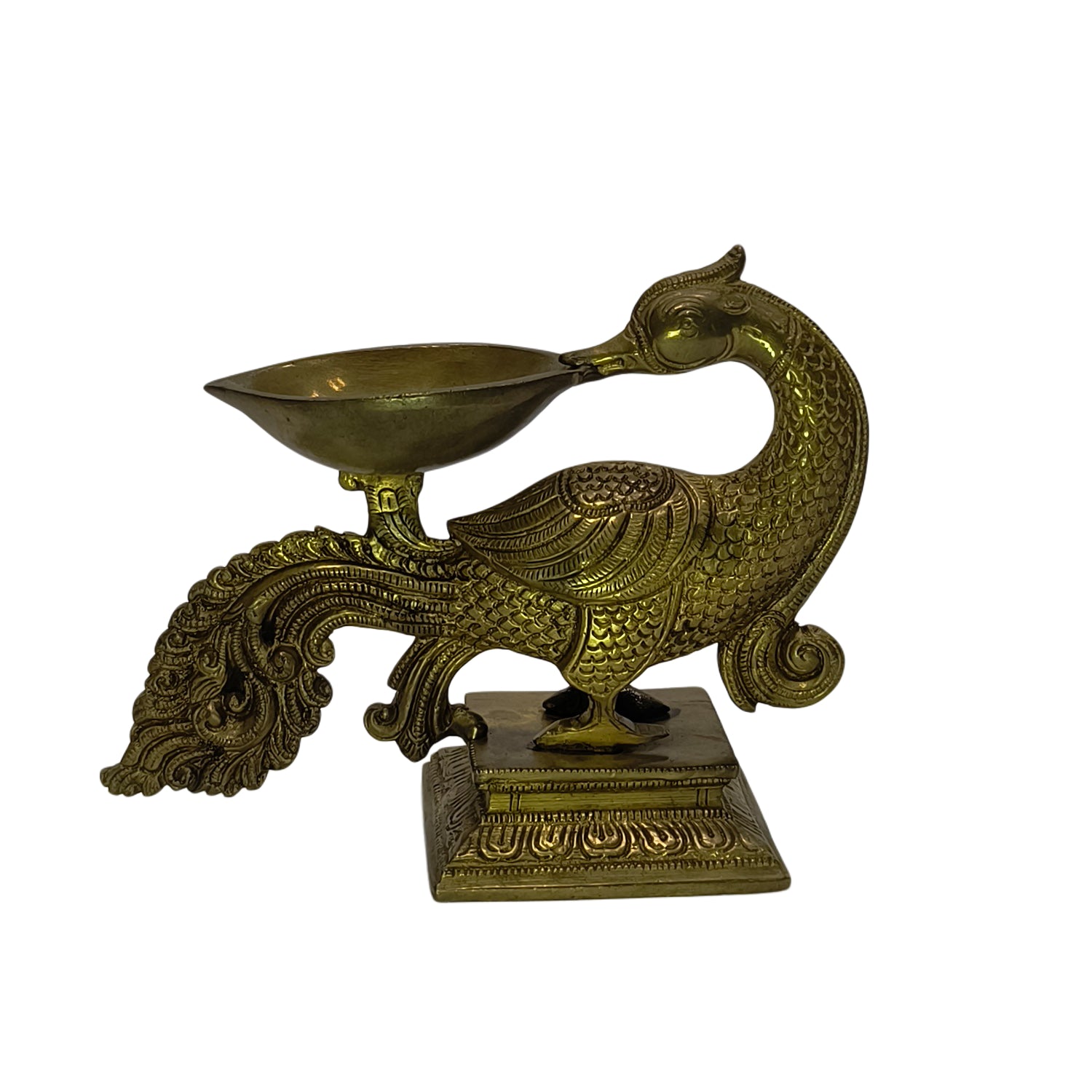 Swan Lamp Looking Back