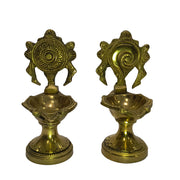 Shanku & Chakara Lamp (Set Of 2)