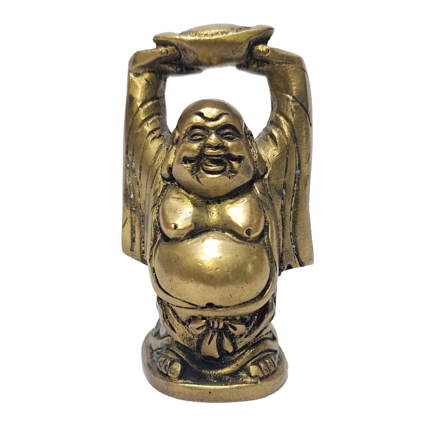 Laughing Buddha Brass Colour