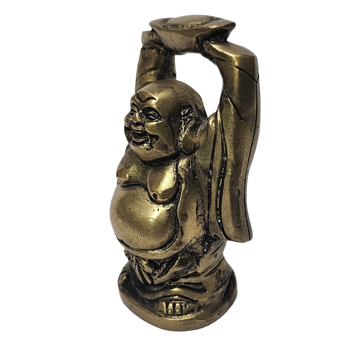 Laughing Buddha Brass Colour