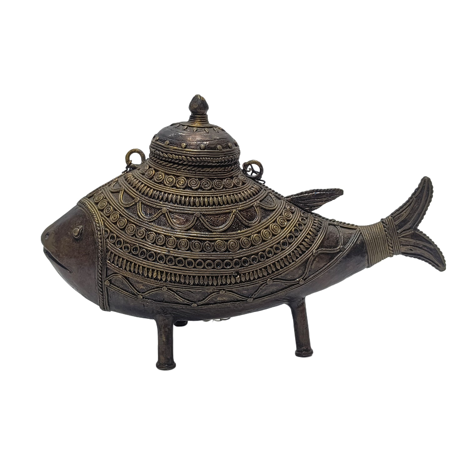 Tribal Model Fish Water Pot