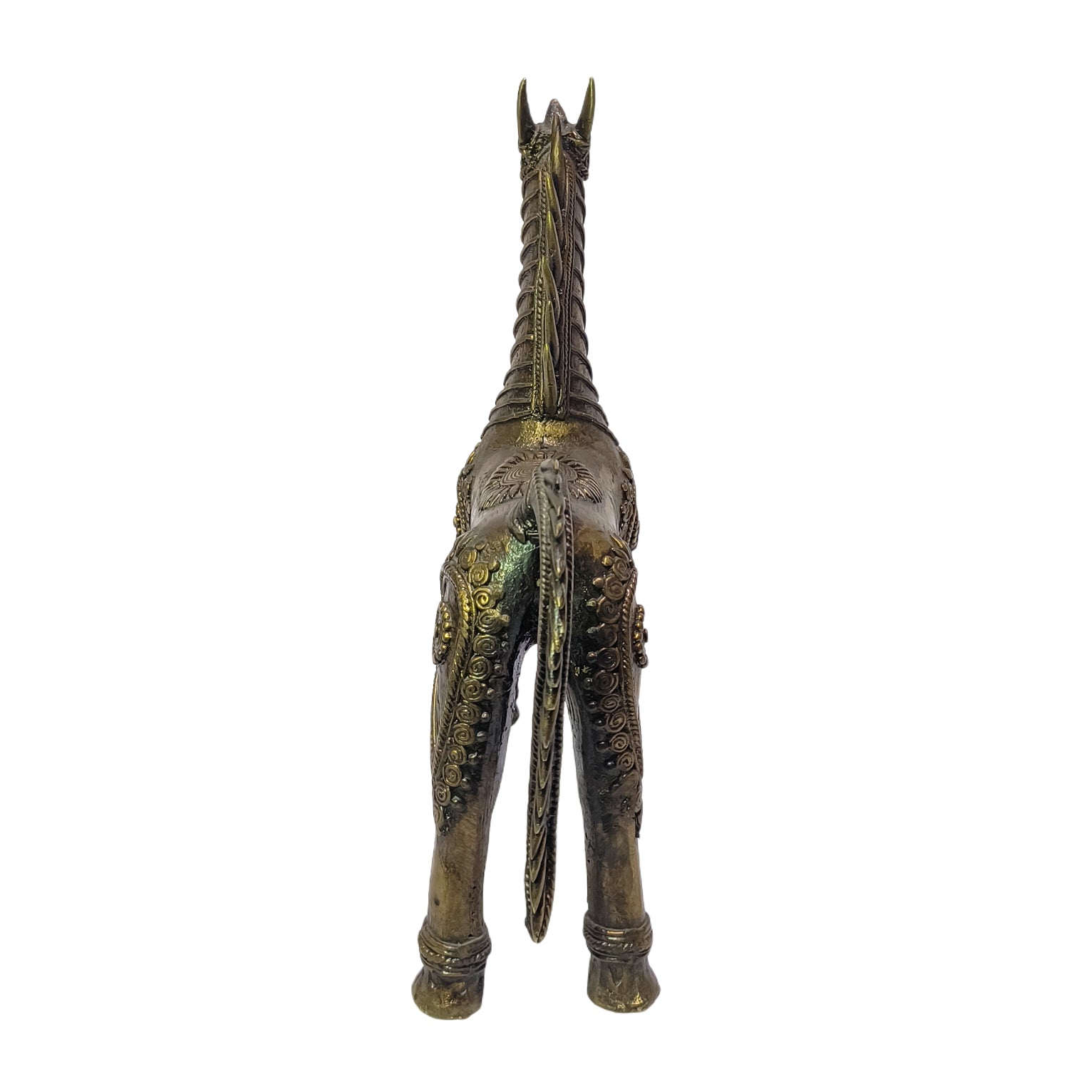 Tribal model Horse Brass Colour