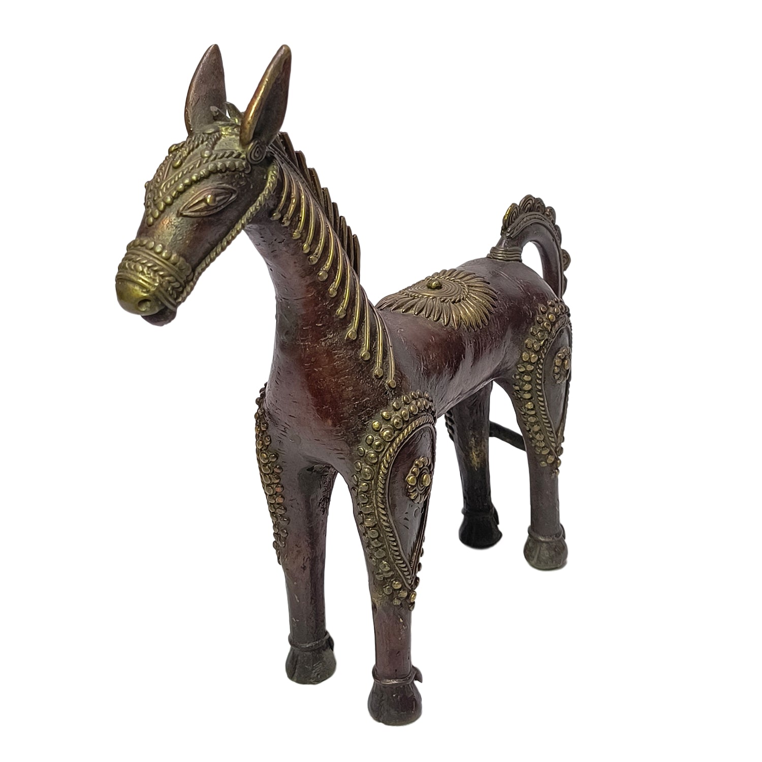 Tribal Model Horse (Chocolate Colour)