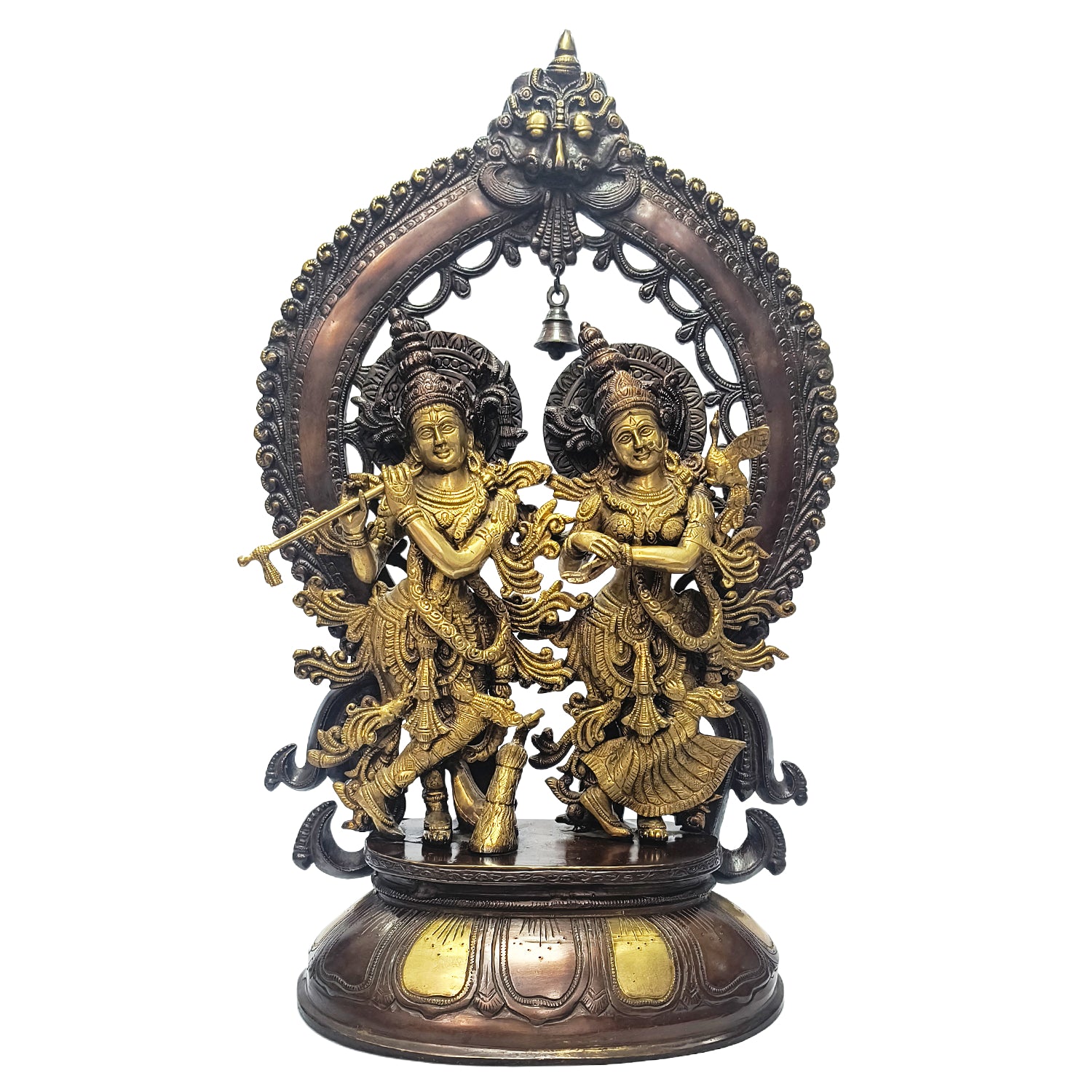 Radha Krishna With Arch