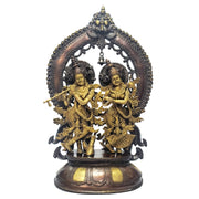 Radha Krishna With Arch