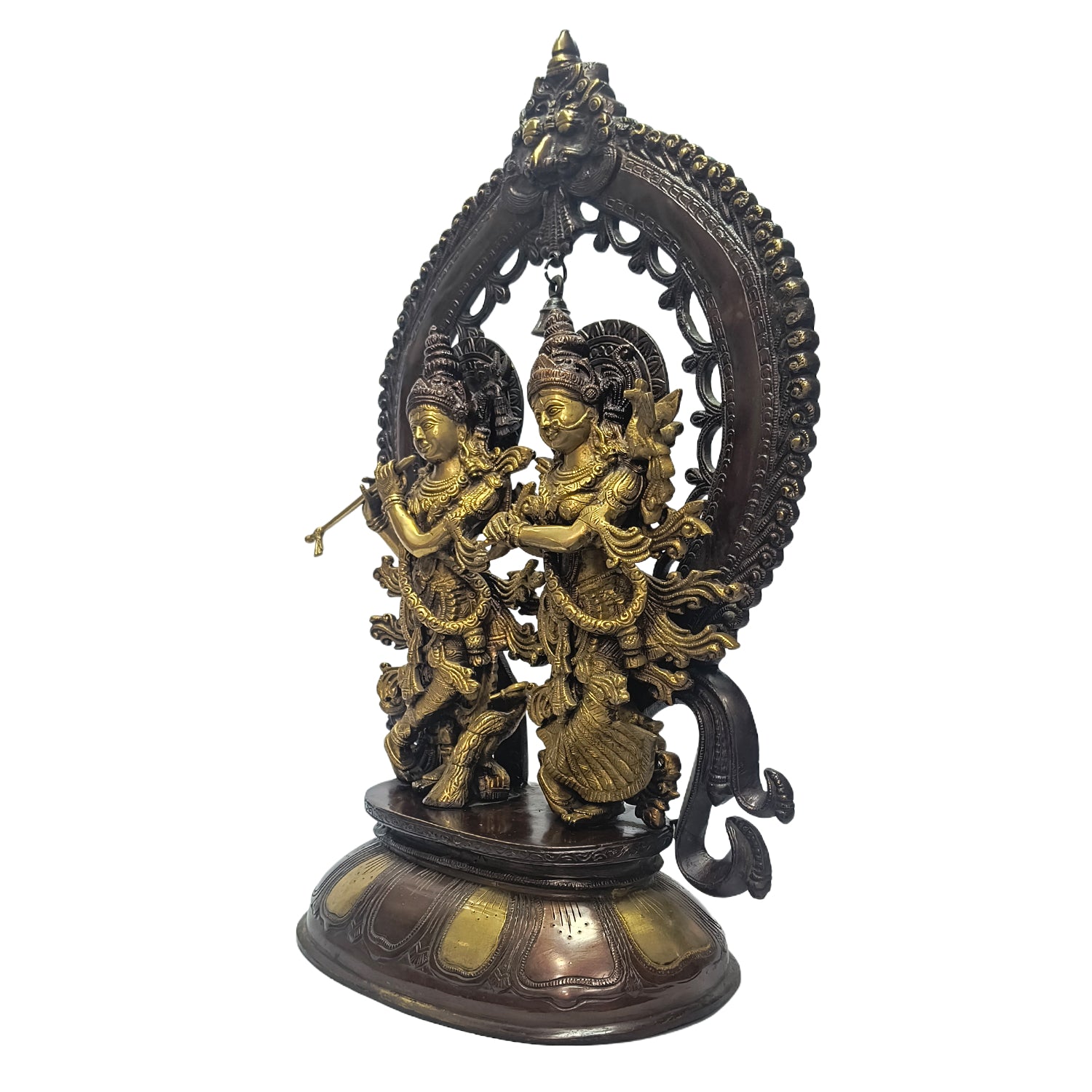 Radha Krishna With Arch