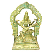 Saraswathi Sitting with Arch