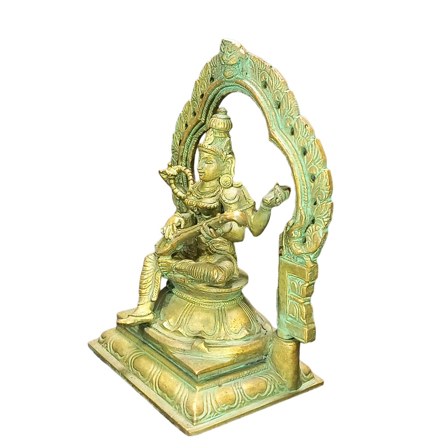 Saraswathi Sitting with Arch