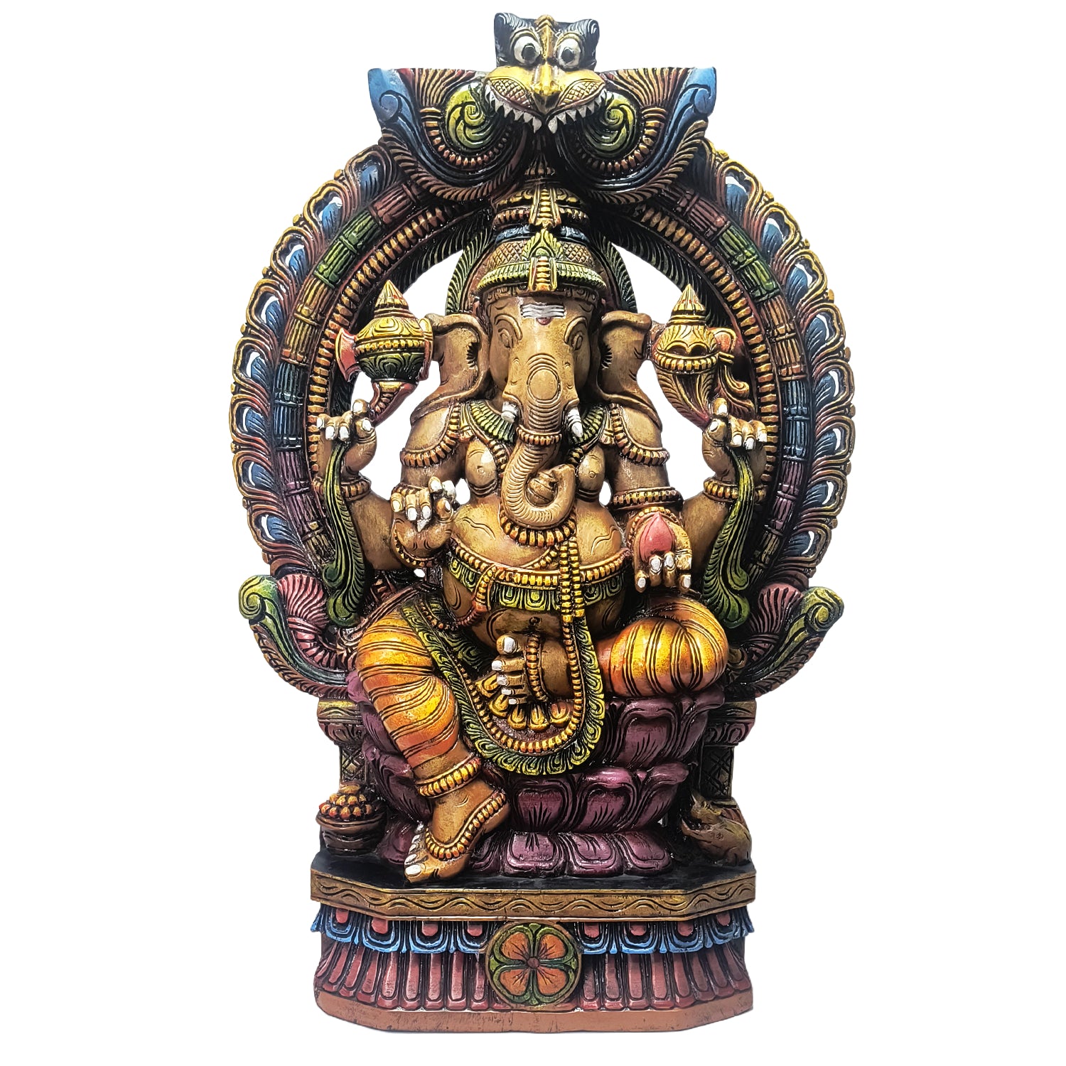 Ganesh With Arch (Colour)