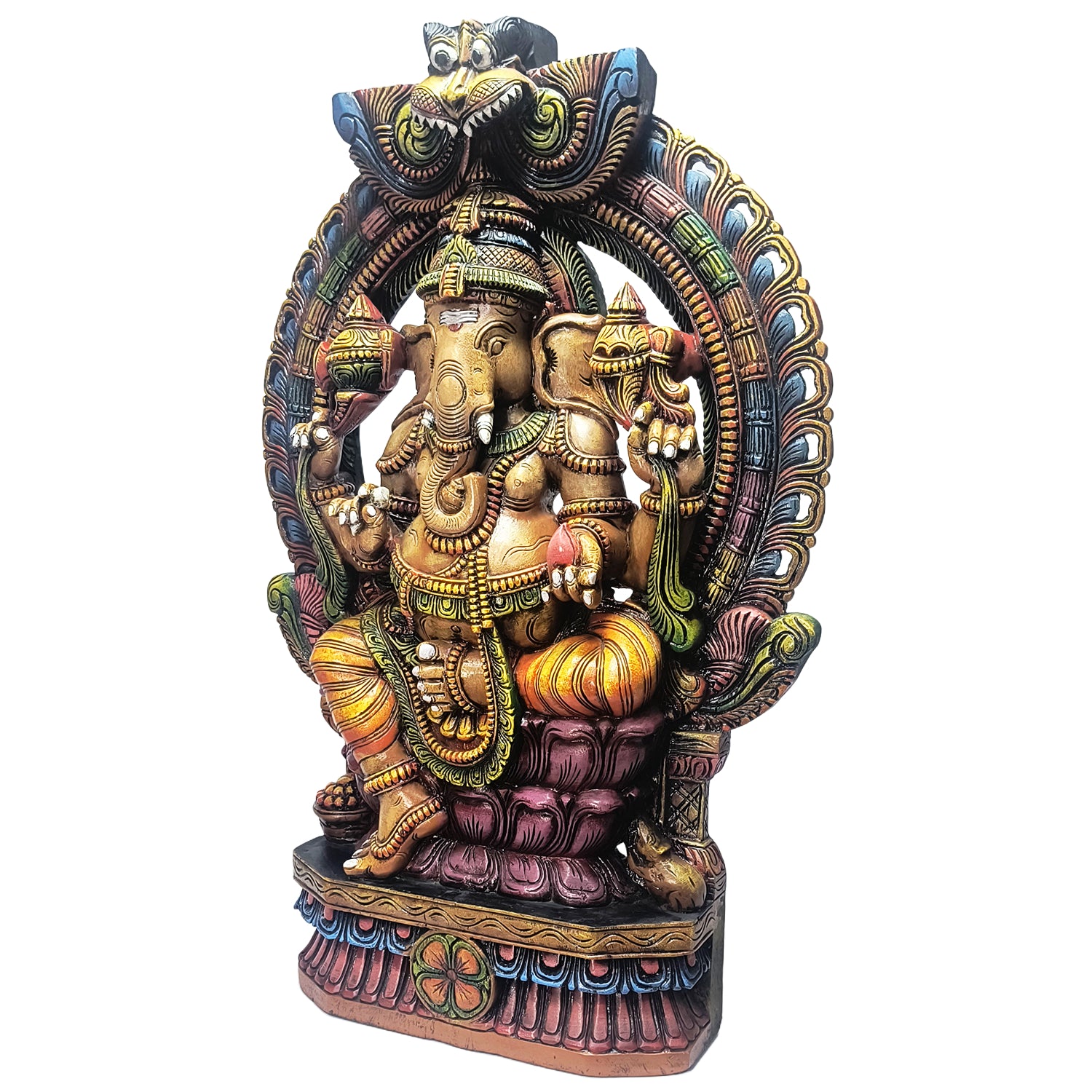 Ganesh With Arch (Colour)