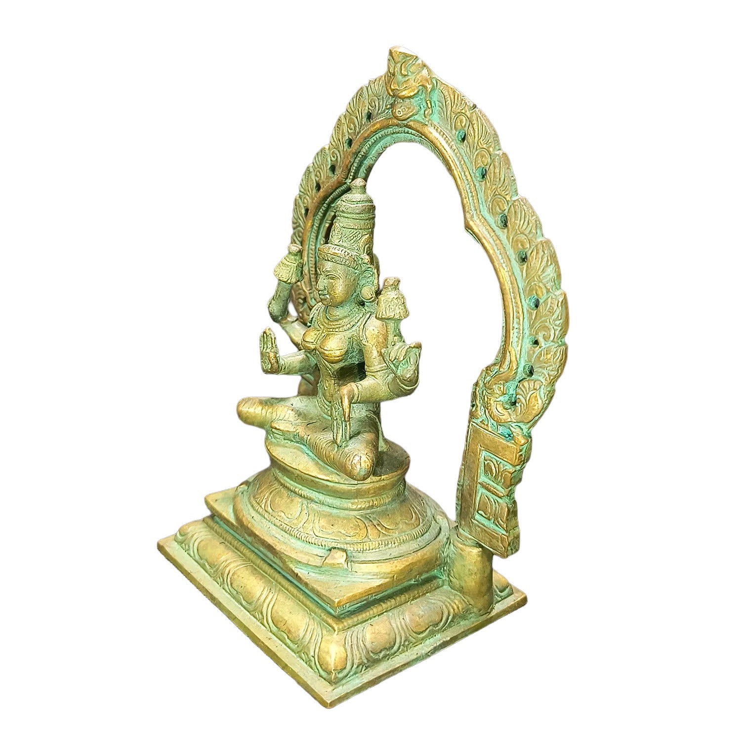 Lakshmi Sitting with Arch