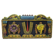 Panel Vishnu Symbol Big (Colour)