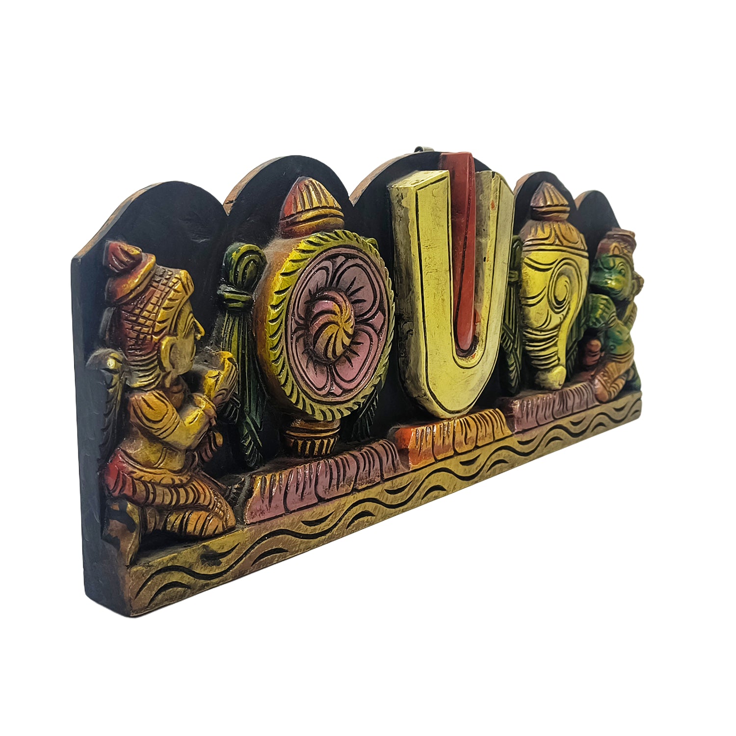Panel Vishnu Symbol Arch Design (Colour)