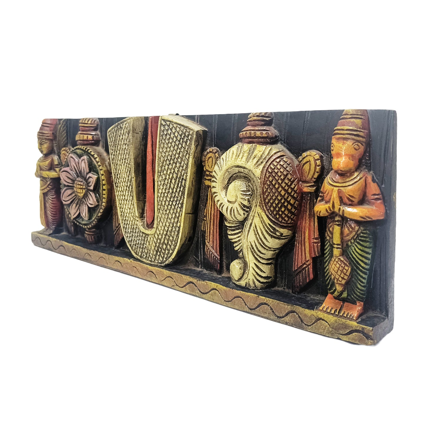 Panel Vishnu Symbol Plain Design (Colour)