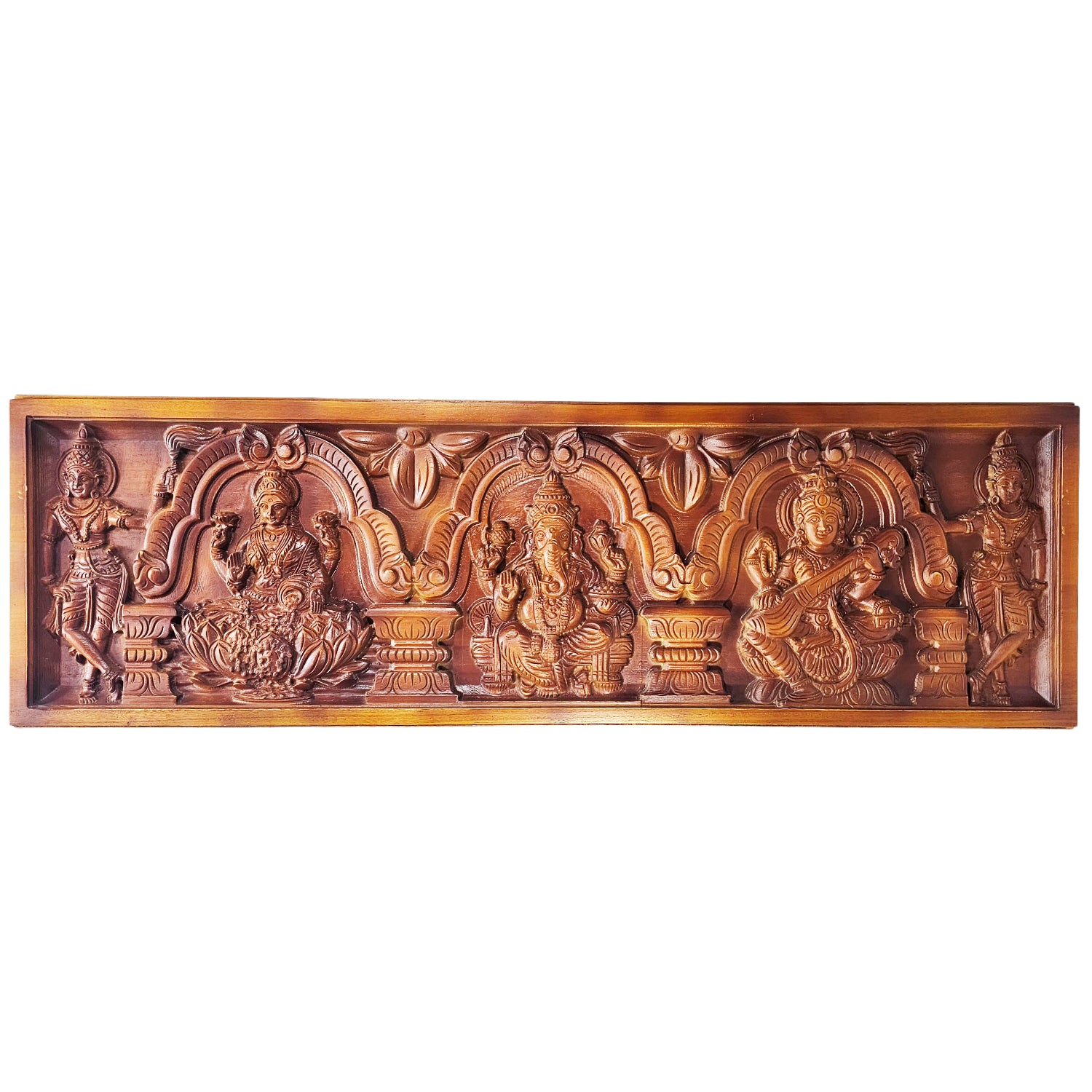 Panel Lakshmi Ganesh Saraswathi (Plain)