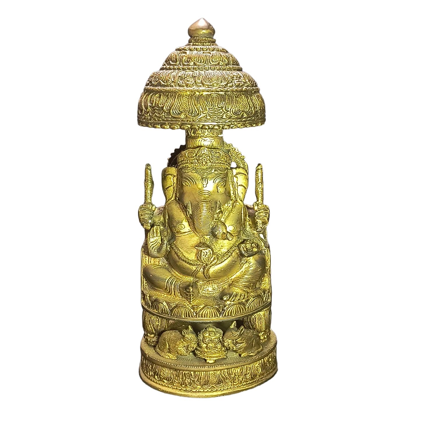 Ganesh with umbrella
