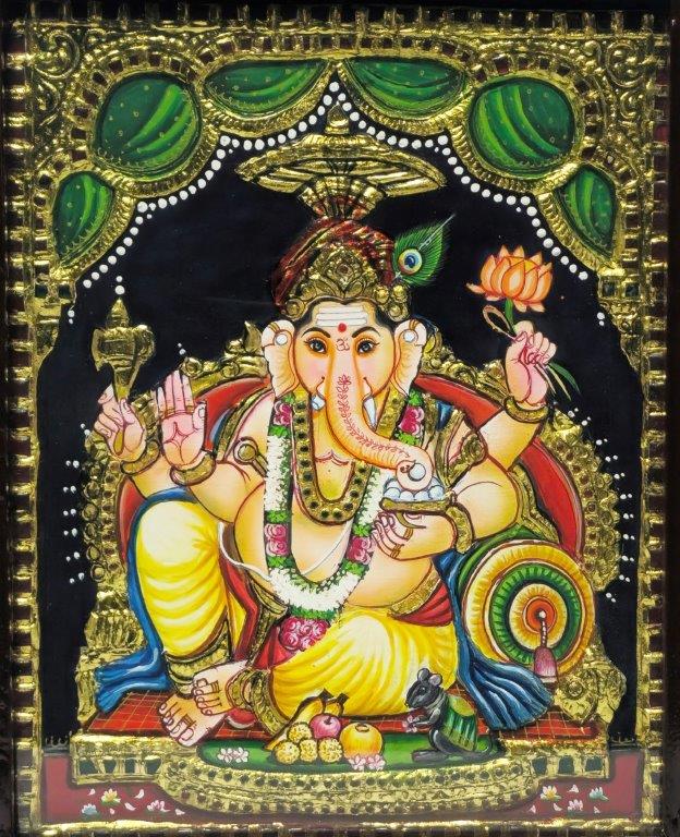 Panel Elephant Family (Colour)