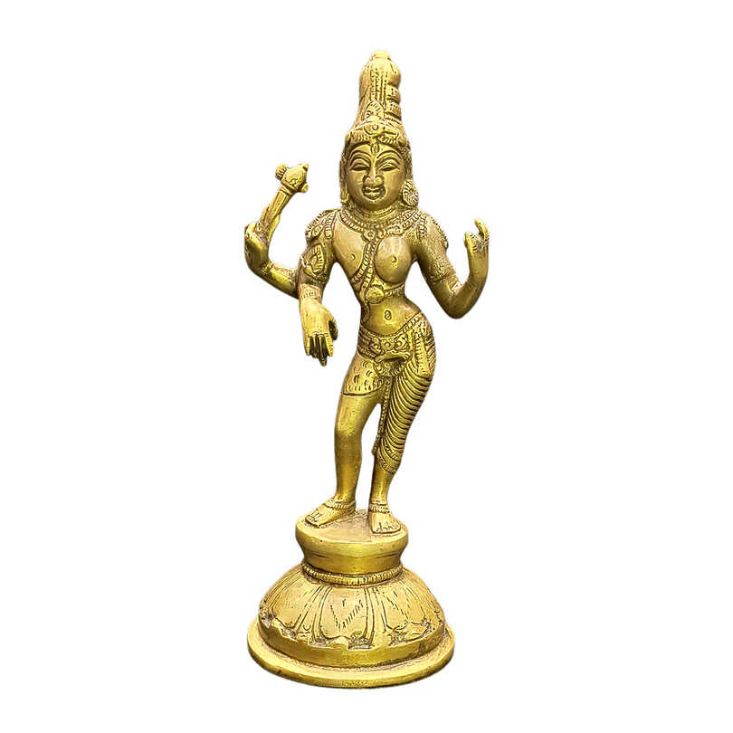 Relaxing Ganesh handcrafted wooden idol