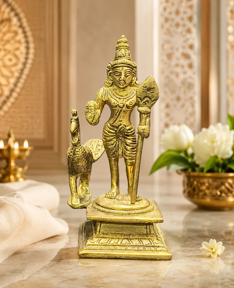 Relaxing Ganesh handcrafted wooden idol