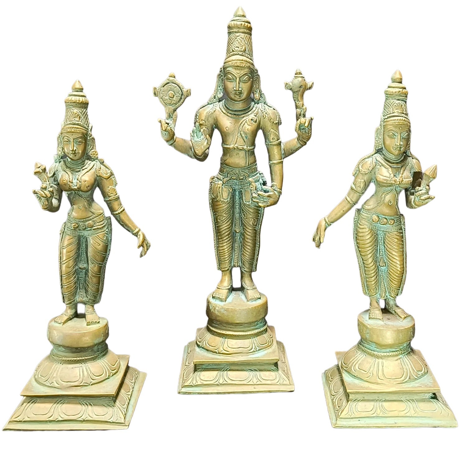 Relaxing Ganesh handcrafted wooden idol